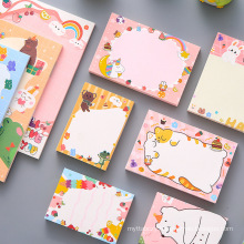 Kawaii Sweetheart 50/100 Sheets Memo Pads Note Paper Message Cute Decorative Notepad Office Stationery School Supplies